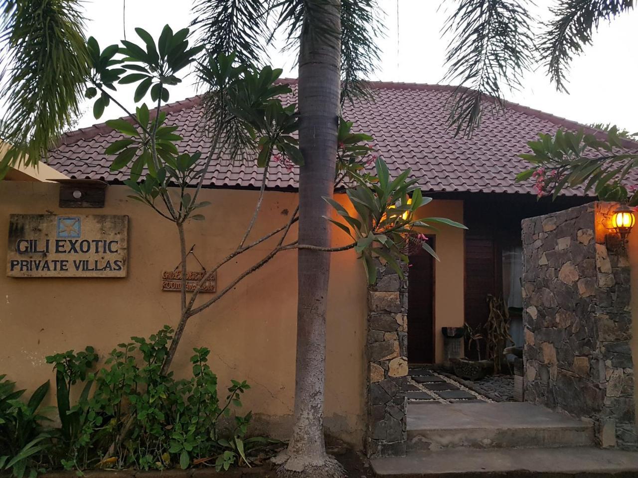 Gili Exotic Villa Gili Trawangan Exterior foto
